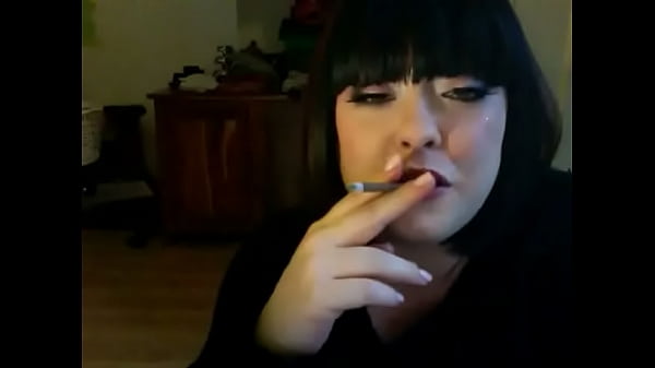 Goth Slut Smokes 2 More Cigarettes