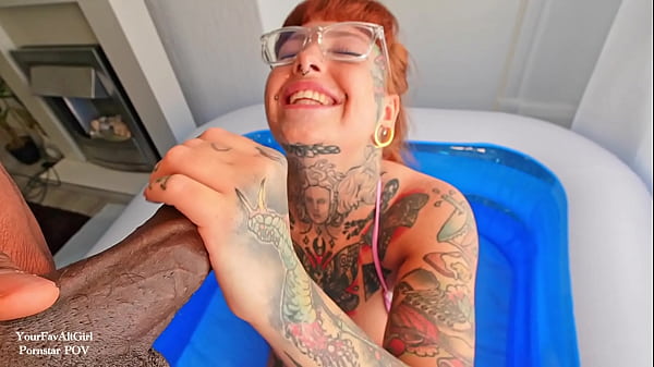 Piss and facefuck for Tattooed Goth Girl by BBC, Piss, Pee, Piss Drinking, Pee Shower, Pee in Throat, Sloppy BJ