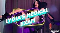 Demon Nurse Ravyn Alexa examines all of goth hottie Lydia Black's holes until she squirts