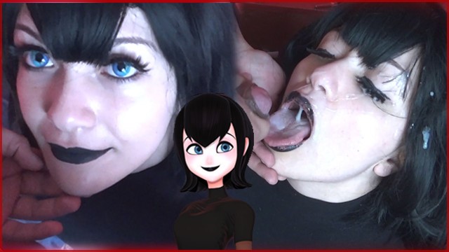 Hot goth gets a Massive cumshot on face – Mavis Cosplay Sweet Darling