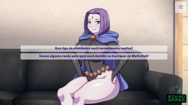WaifuHub ep 5 entrevista com Raven, Teen Titans