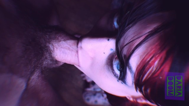 Daria Doom can’t get enough of his cock in her mouth   bj comp!